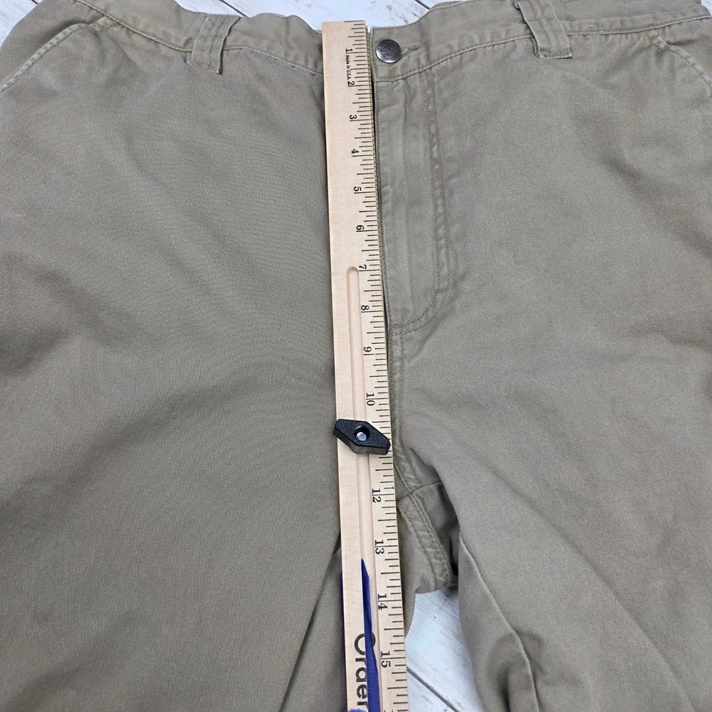 Woolrich Pants Mens 38x32 Khaki Tan Cotton Pants‎ Stained